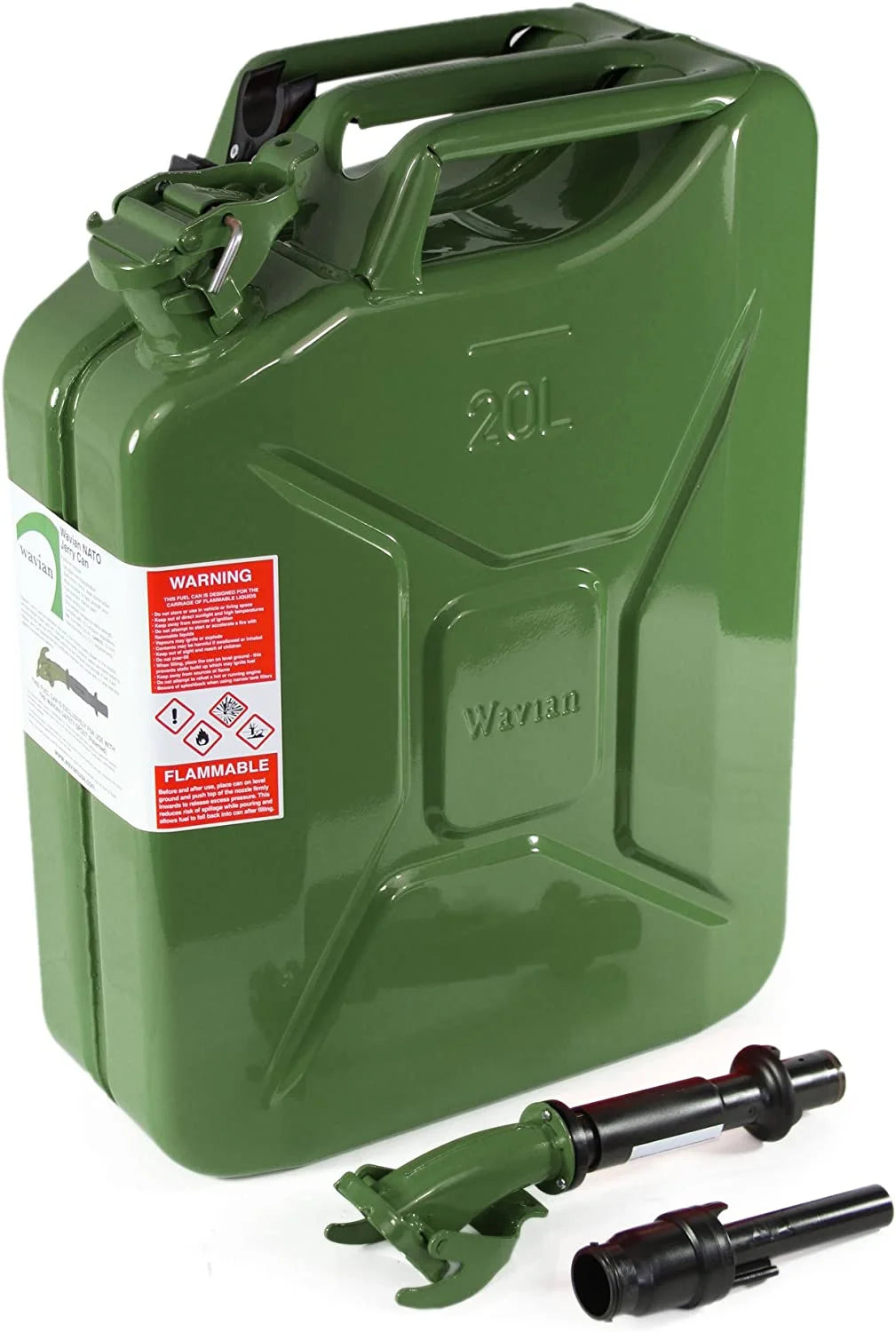 20 Liter Green NATO Jerry Fuel Can S251487