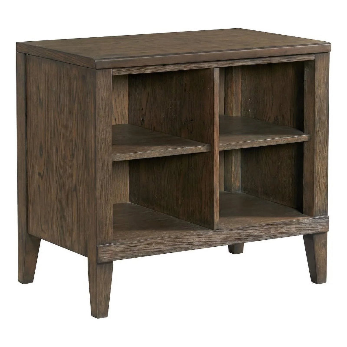 30" Wood Open Cabinet in Oak M115