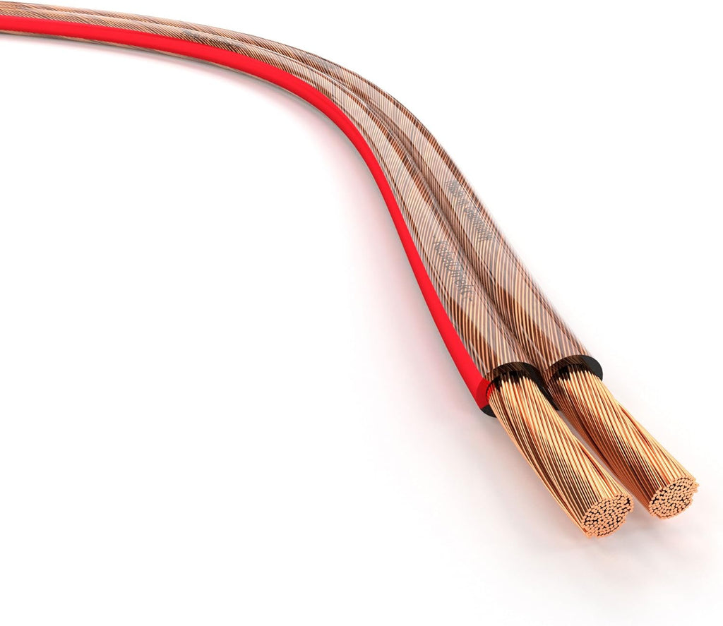 Pure Copper 14 AWG Speaker Wire 100 feet J744986