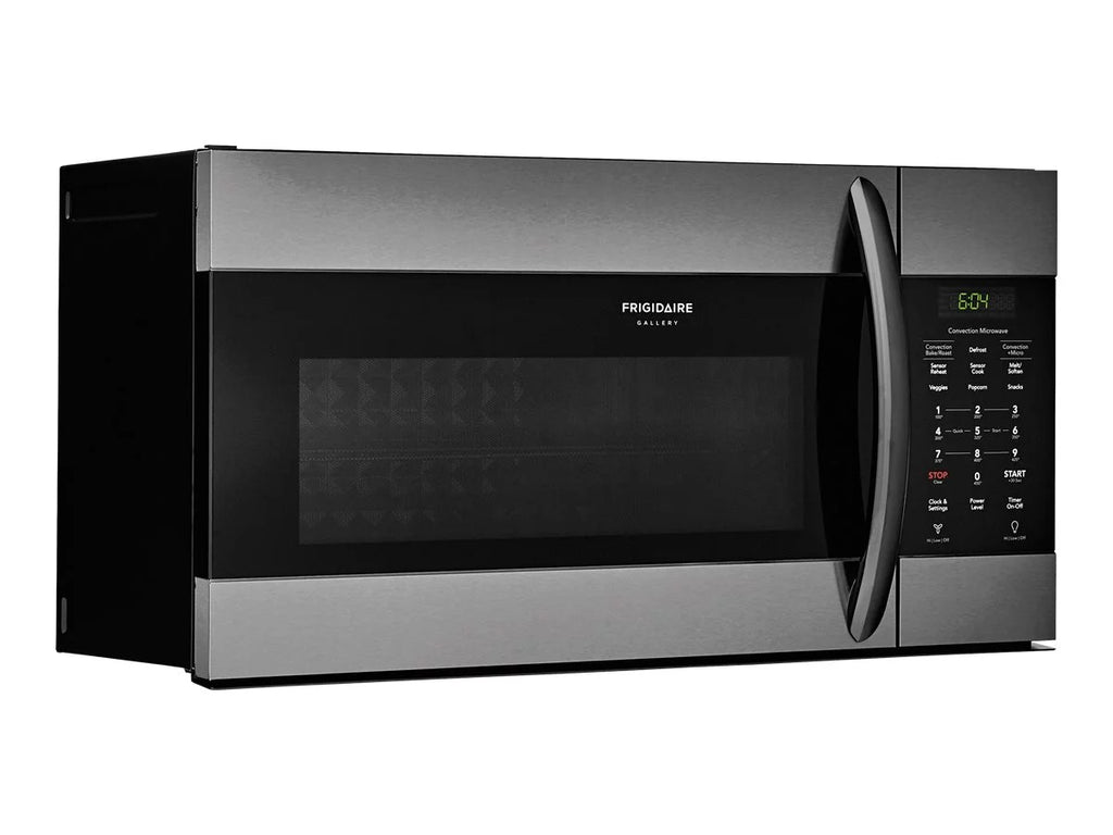 Black stainless steel over-range microwave oven with convection N560