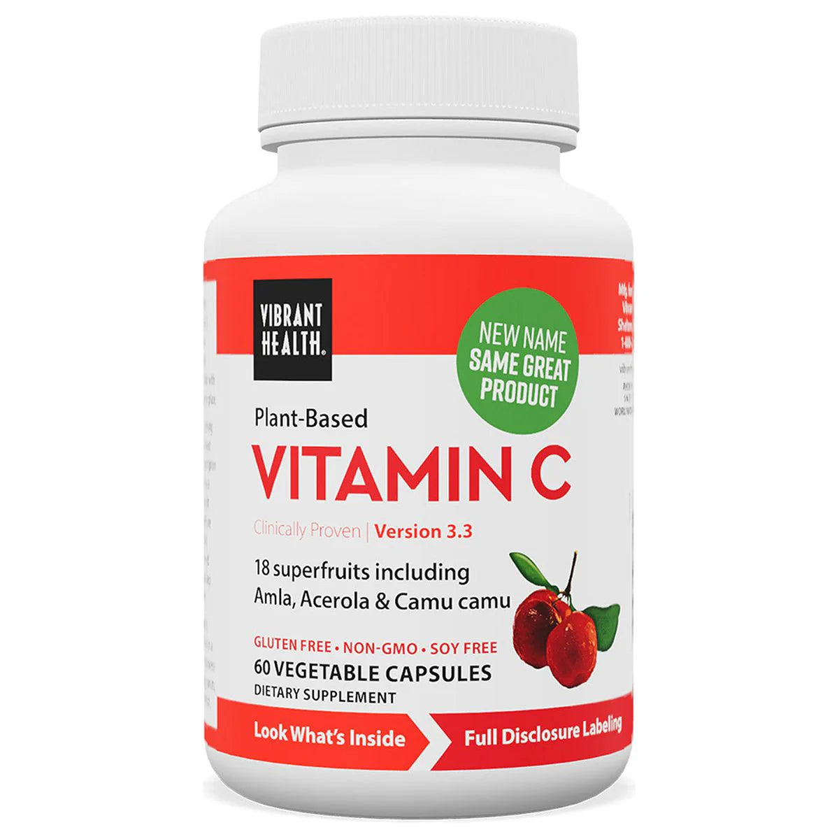 Vitamin C 60 Veg Caps E3034