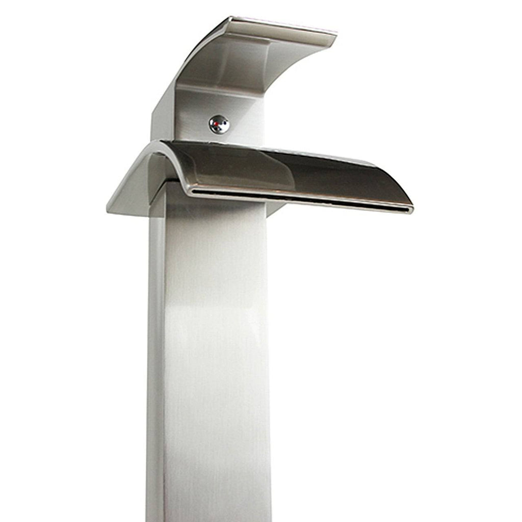 Polished Chrome Single Hole Vessel Sink Faucet A4919
