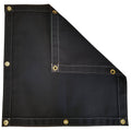 Black 20 x 20 Polyester Canvas Tarp R855540