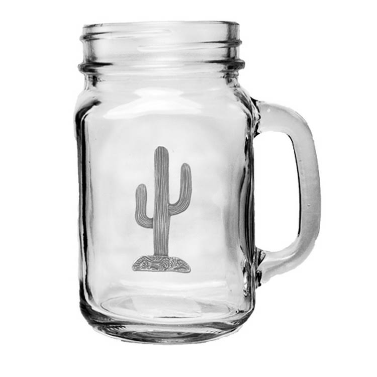 Pewter Accent Mason Jar Mug U342043