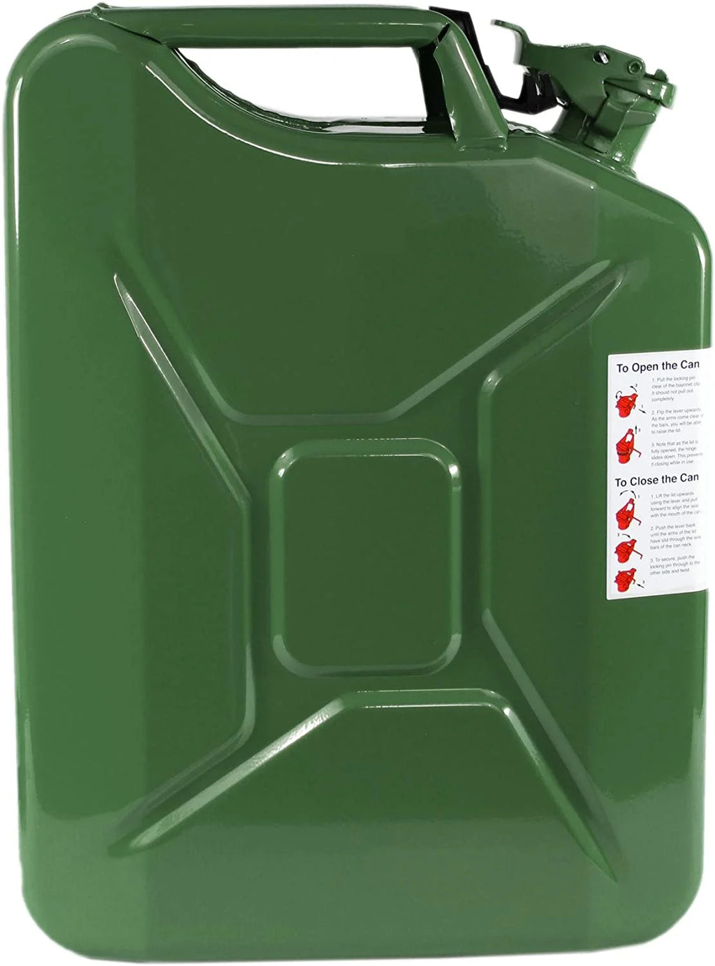 20 Liter Green NATO Jerry Fuel Can S251487