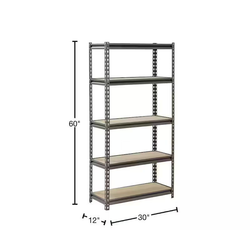 5-Tier Steel Storage Shelving Unit H4828