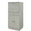 Antique White Bar Cabinet D49616