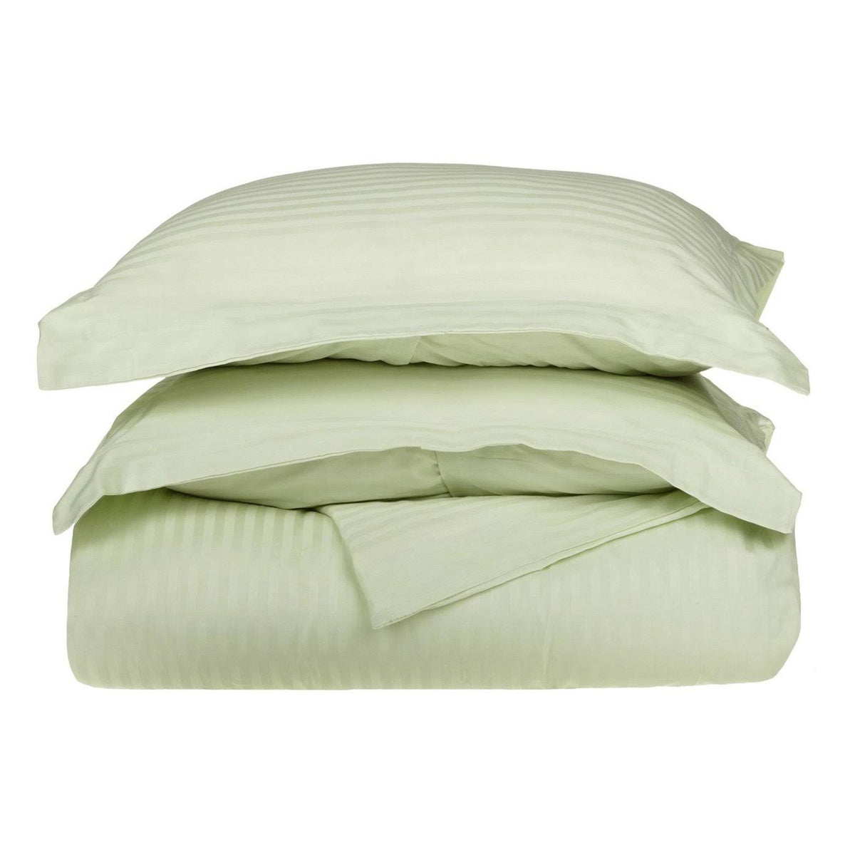 Mint Full 3 Piece Cotton Sateen Duvet Cover Set P456