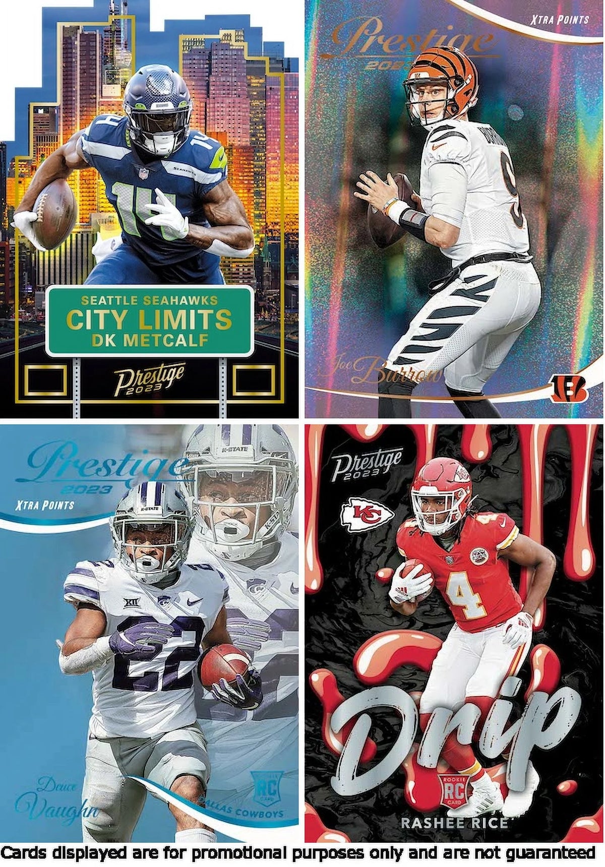 NFL Football Trading Cards Mega Box J660147