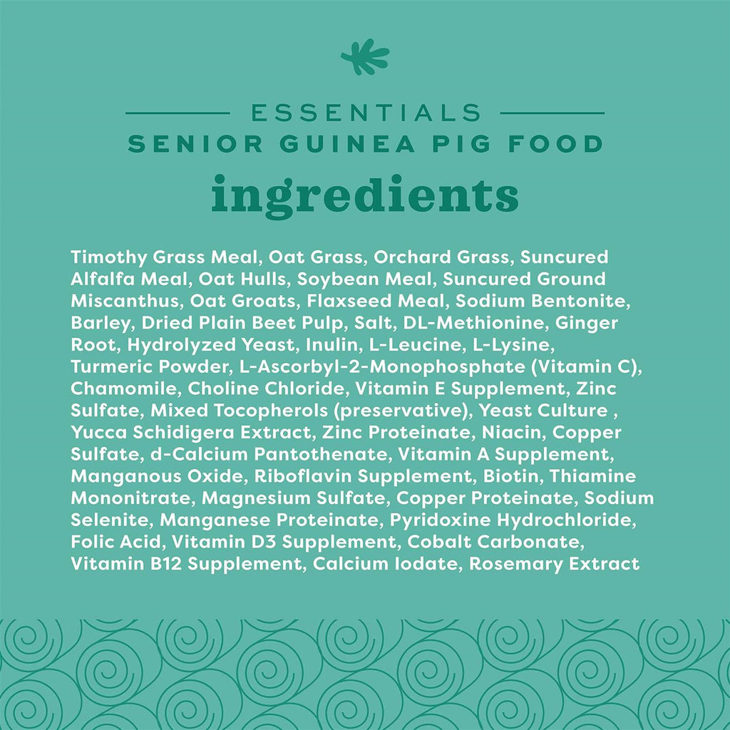 Senior Guinea Pig Food W957