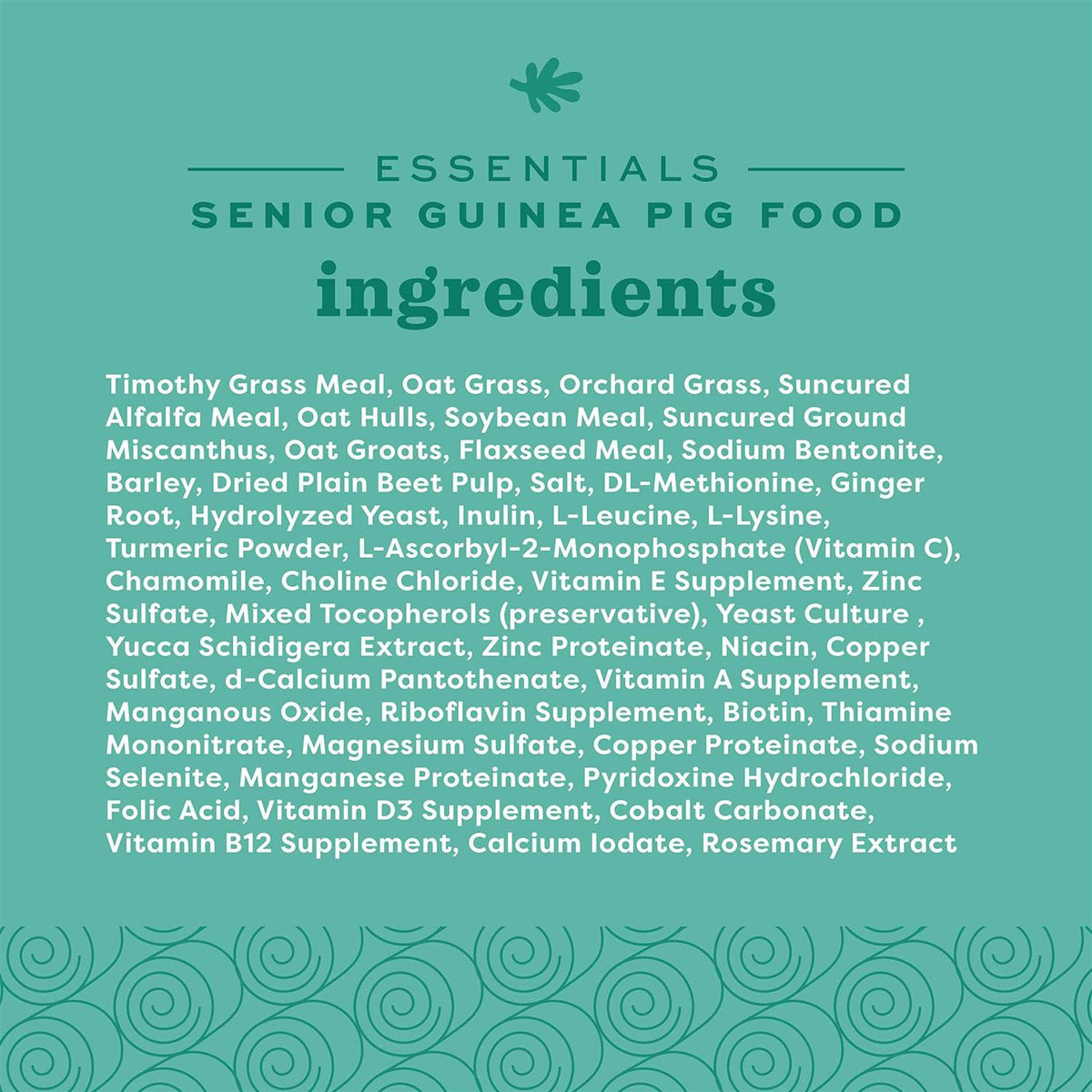 Senior Guinea Pig Food W957