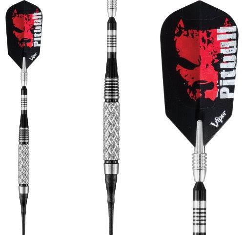 90% Tungsten Soft Tip Darts with Storage/Travel Case, 18 Grams T7244