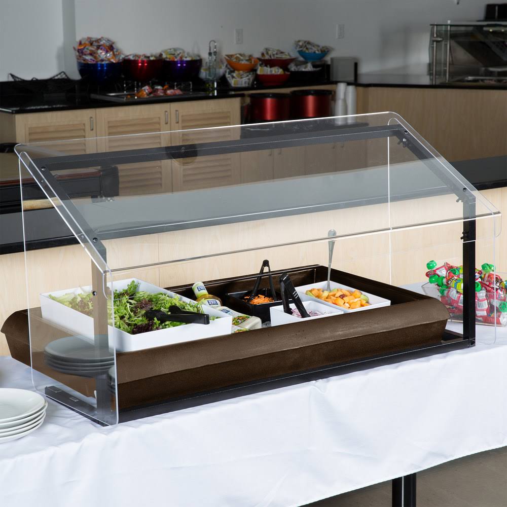 4 ft Five-Star Buffet Bar Brown D62156
