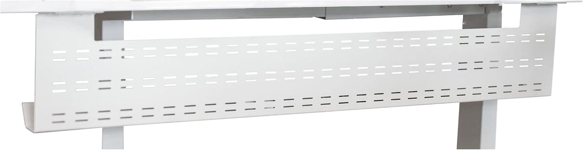 Black Under Desk Cable Management Tray U164008