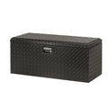 32 Inch Black Heavy Duty Aluminum Tool Box Q55251