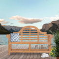 Teak Wood Double Outdoor Bench E390