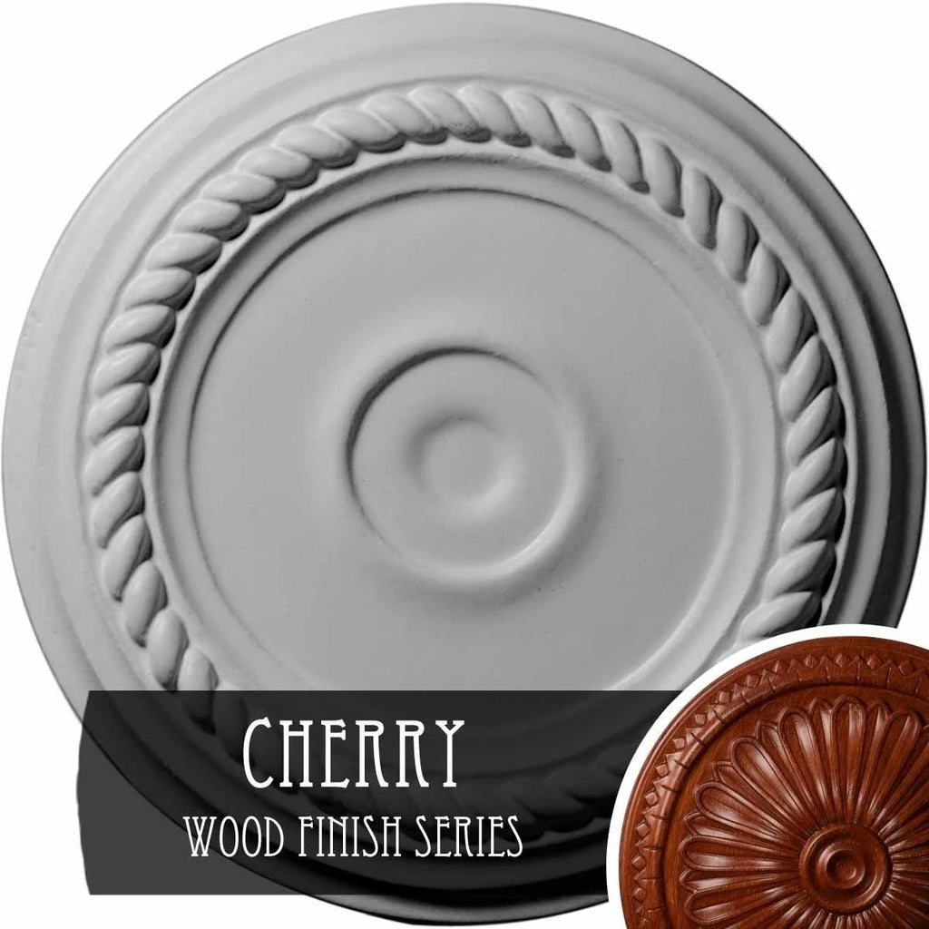 7 7/8 inch x 3/4 inch Small Ceiling Medallion W1083