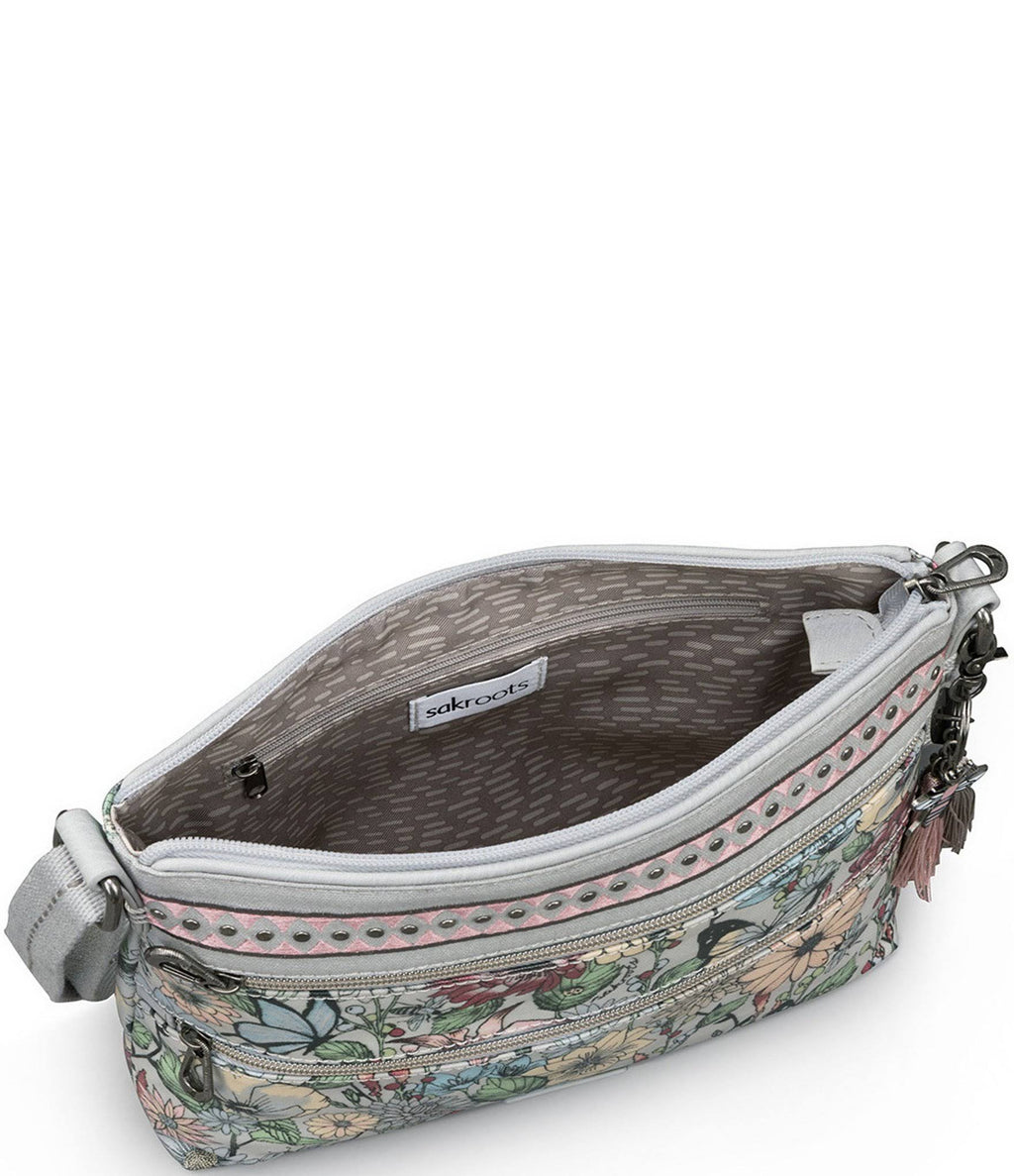 Double Zip Crossbody Bag T130