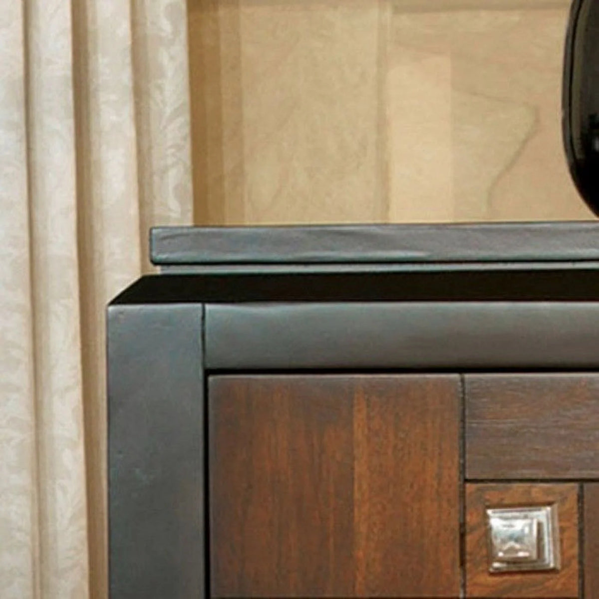 Solid Wood 2-Drawer Nightstand M182967