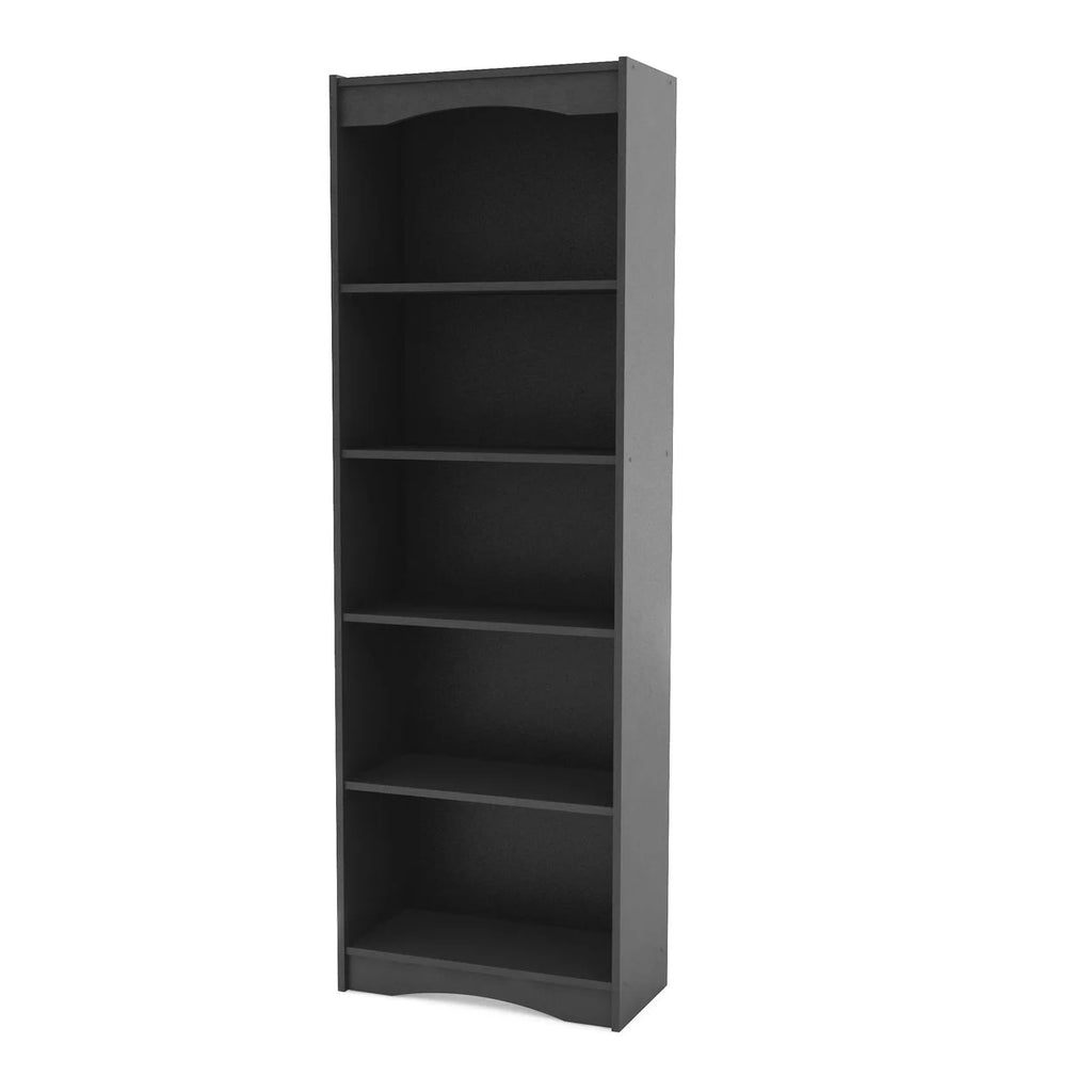 72" Tall Black Bookcase A3944