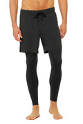 Black 2-in-1 Pant F201
