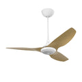 52 Ceiling Fan with Caramel Aluminum Blades and White Finish N421