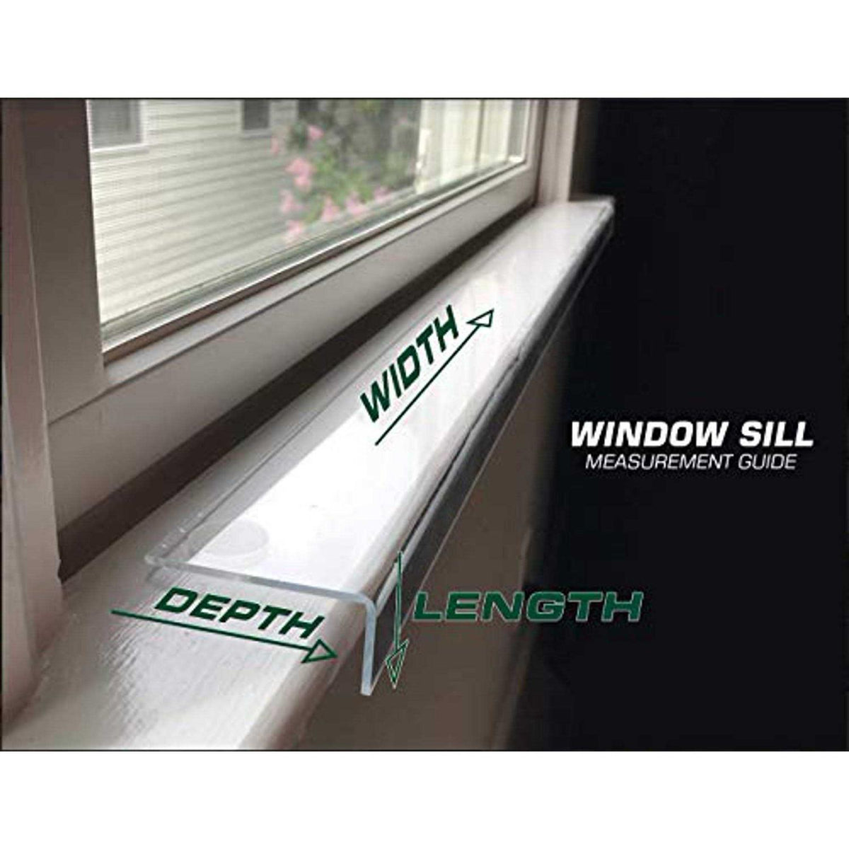 Window Sill Protector Transparent L9139