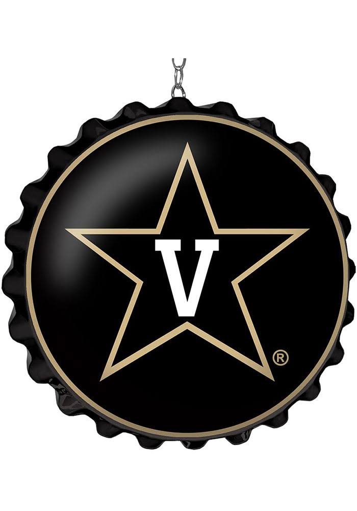 Bottle Cap Dangler Sign, Black V62555