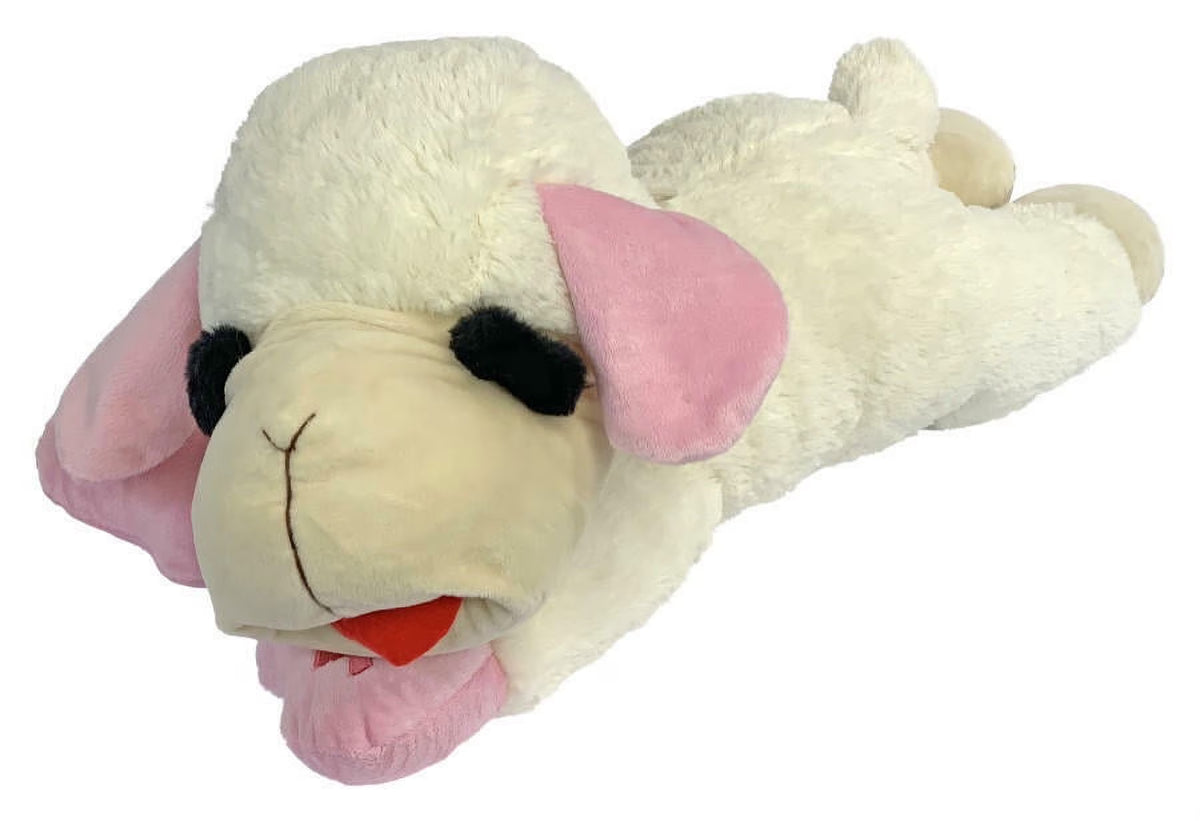 Jumbo 24 inch Plush Dog Toy with Pink Ribbon C403