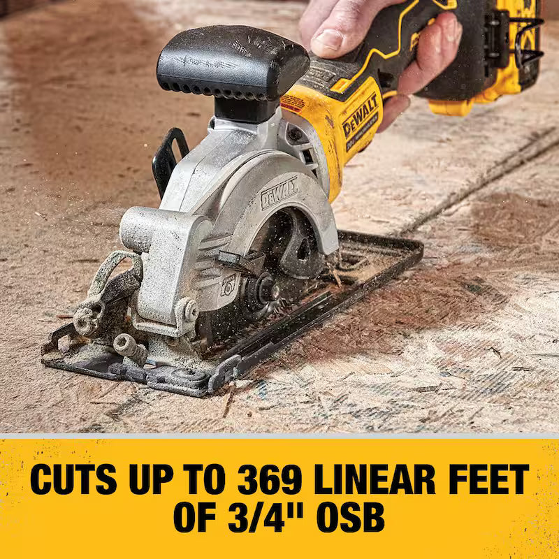 Cordless Brushless 4-1/2 in. Circular Saw with 20V Lithium-Ion 5.0Ah Battery H42837