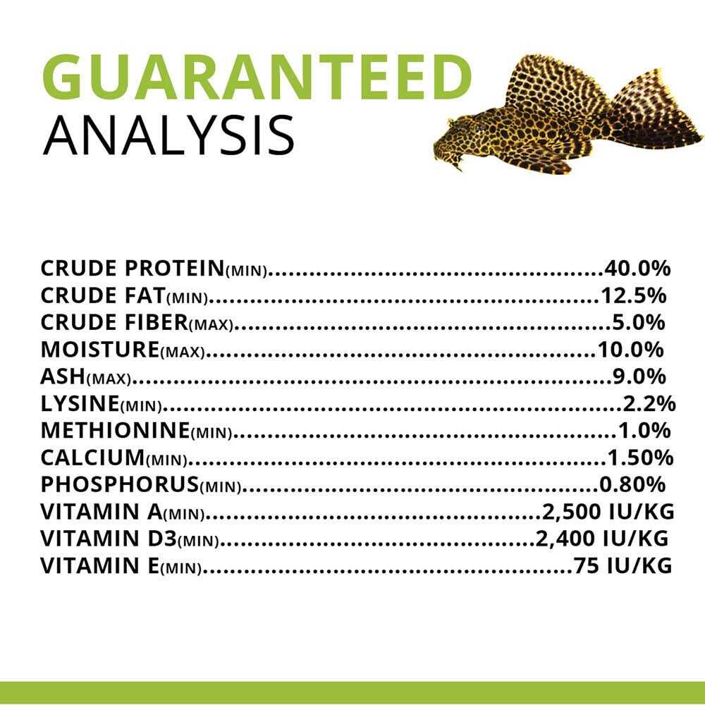 Bug Bites Pleco Formula Sticks for Medium-Large Fish X521327