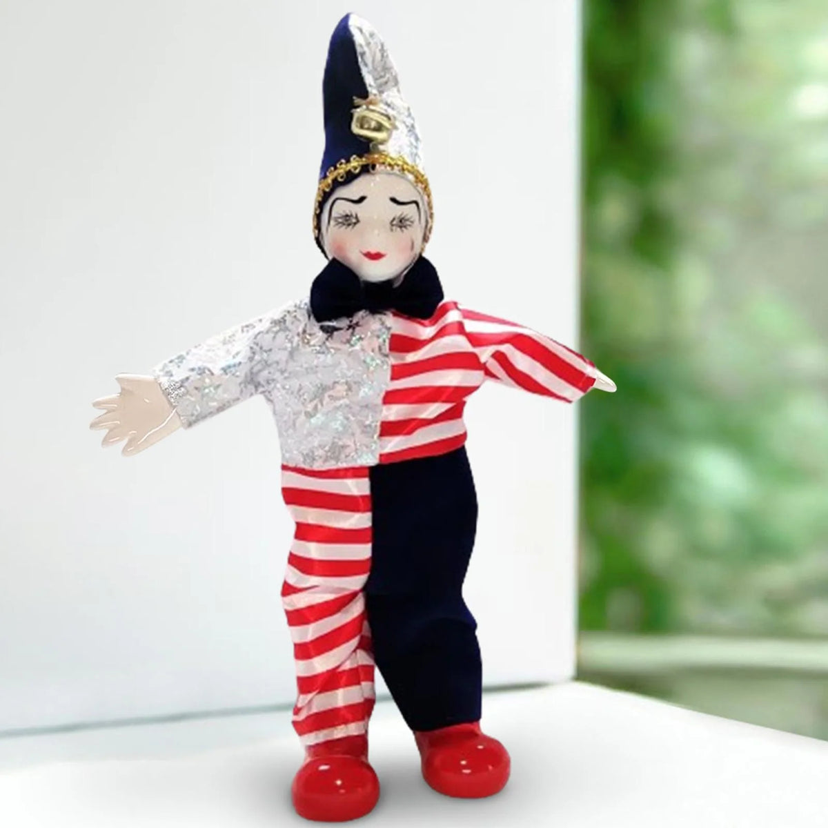 Clown Doll Movable Joint Jester Doll G773667