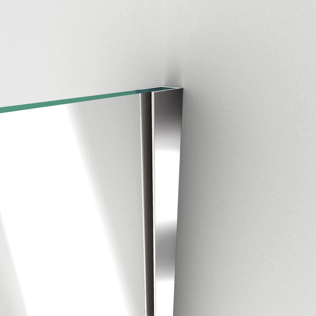 72 x 29 in. Chrome Hinged Shower Door U22072
