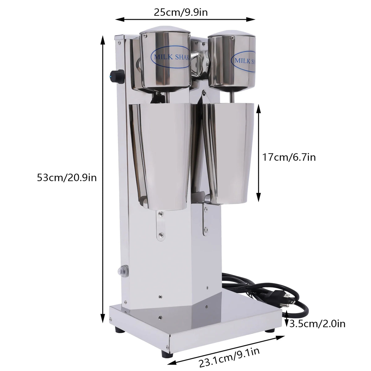 Double Heads Milkshake Machine K560