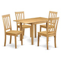5-piece Oak Wood Dining Room Set K253908