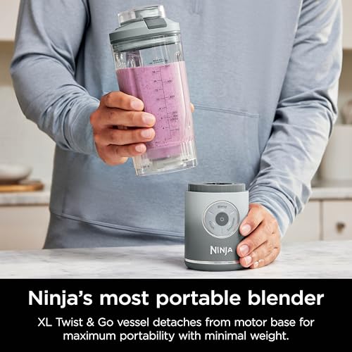 Portable Cordless Blender 22 oz Navy H30487