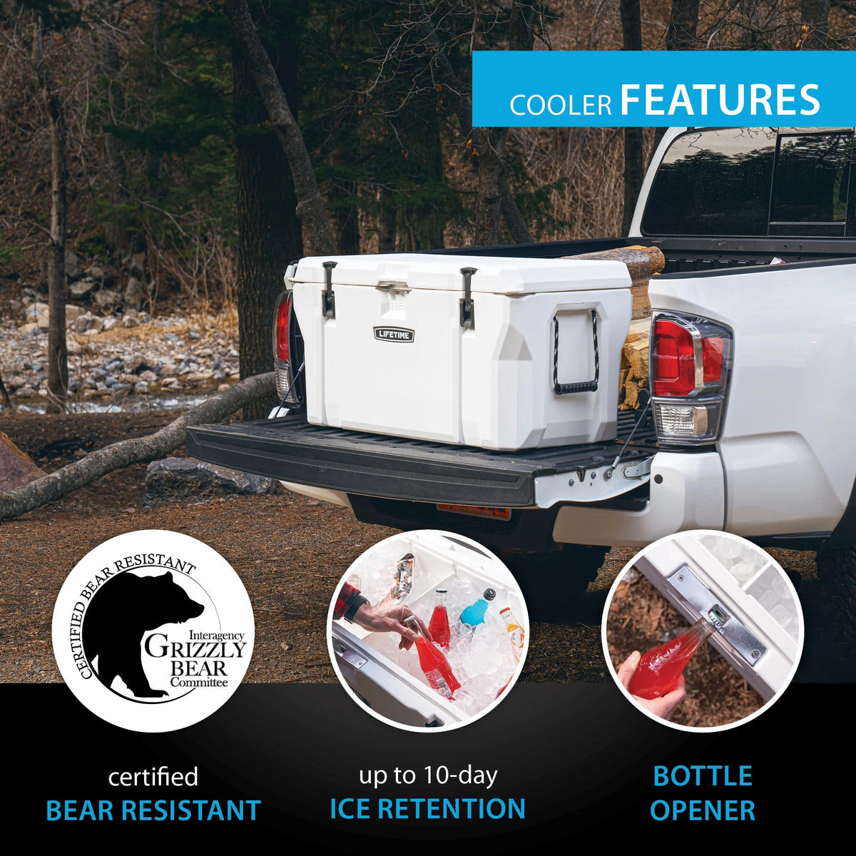 115 Quart Polyethylene Cooler L889
