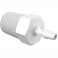 1/4-19 BSP to 5/32x22 Barbed Adapter, High Density Polyethylene J145