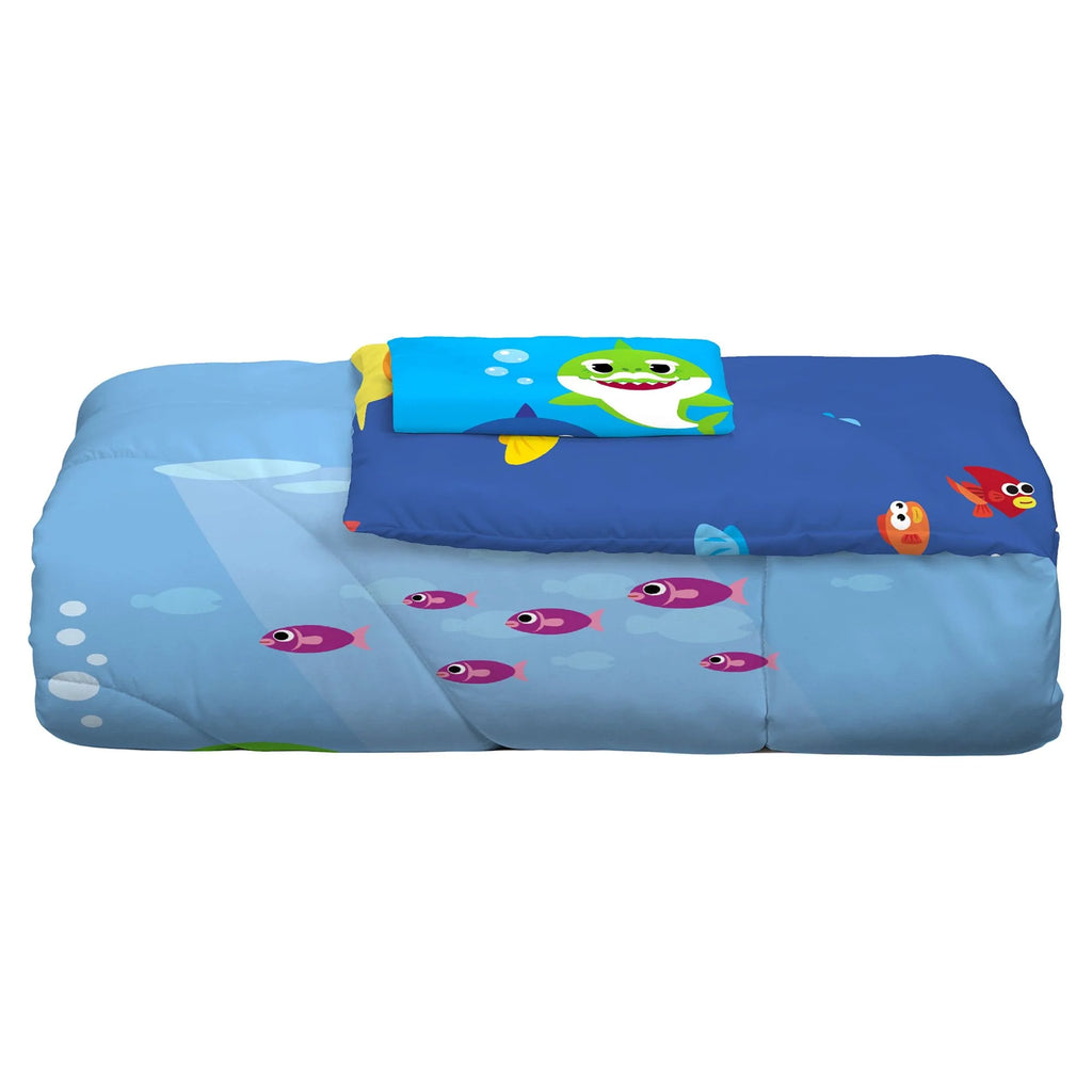 2-Piece Twin/Full Comforter Set, Reversible, Microfiber L4523