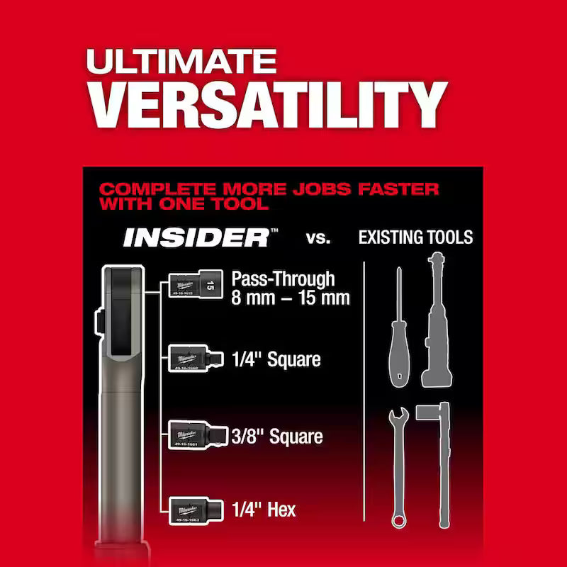 12V Lithium-Ion Brushless Cordless Extended Reach Box Ratchet U4086