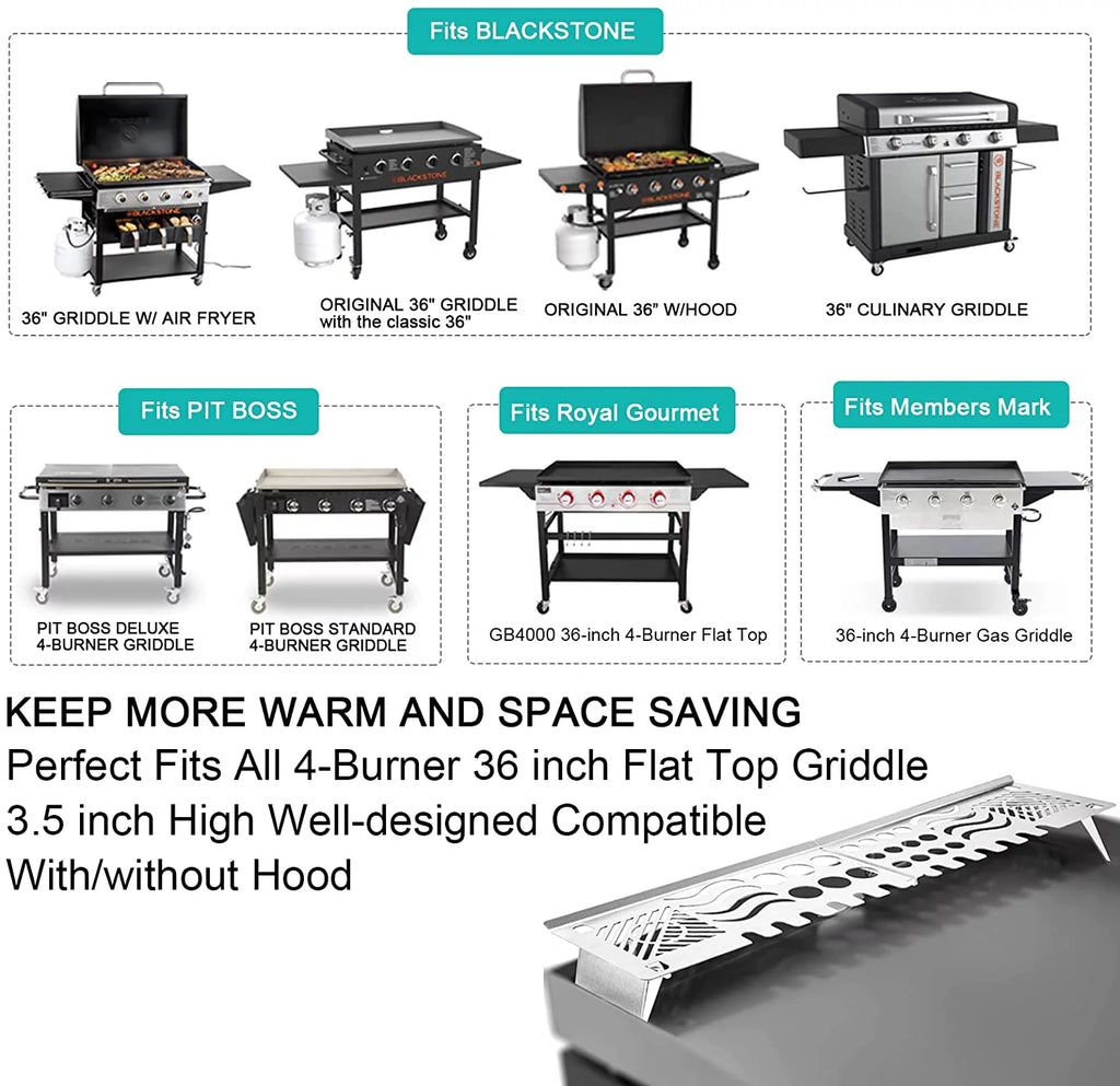 36" Griddle Warming Rack Z6659