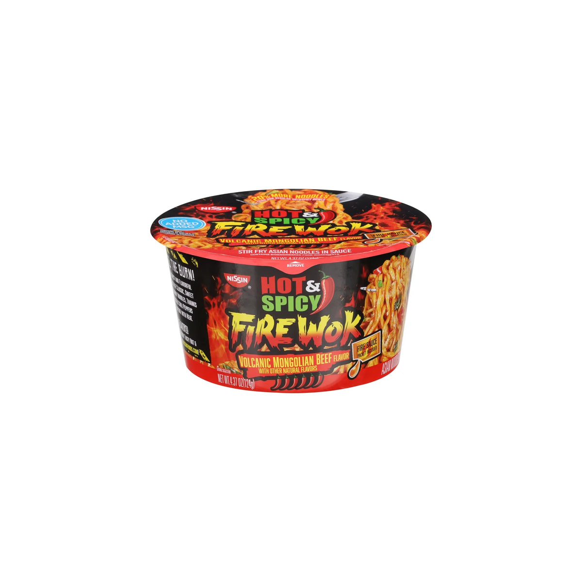 Stir Fry Asian Noodle in Sauce Mongolian Beef Pack of 24 M36404
