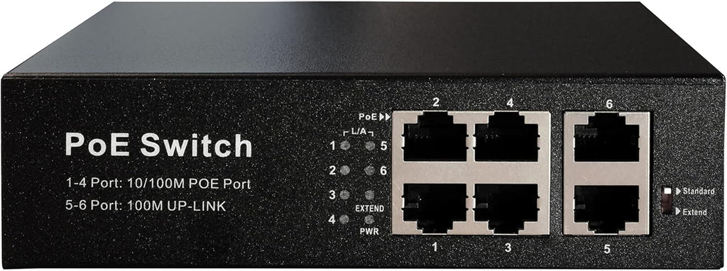 4 Port Gigabit PoE Switch Unmanaged V54394