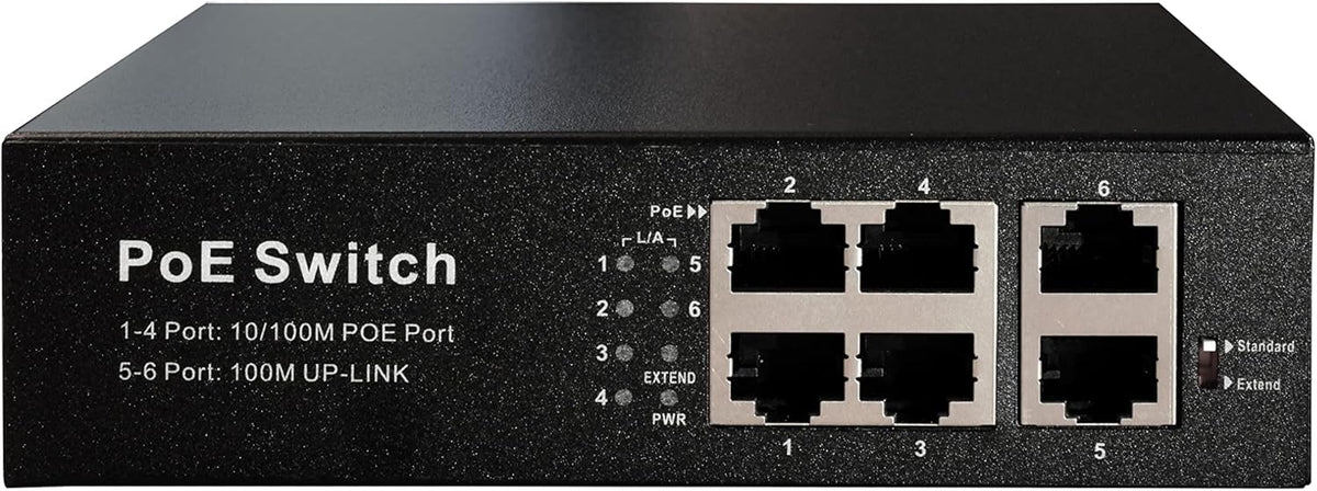 4 Port Gigabit PoE Switch Unmanaged V54394