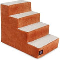 Orange 4 Step Cat & Dog Stairs S3160