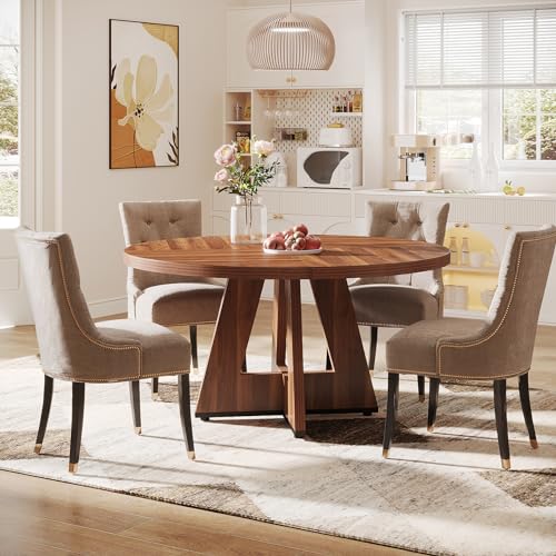 Black 47 in Round Wood Dining Table P793548