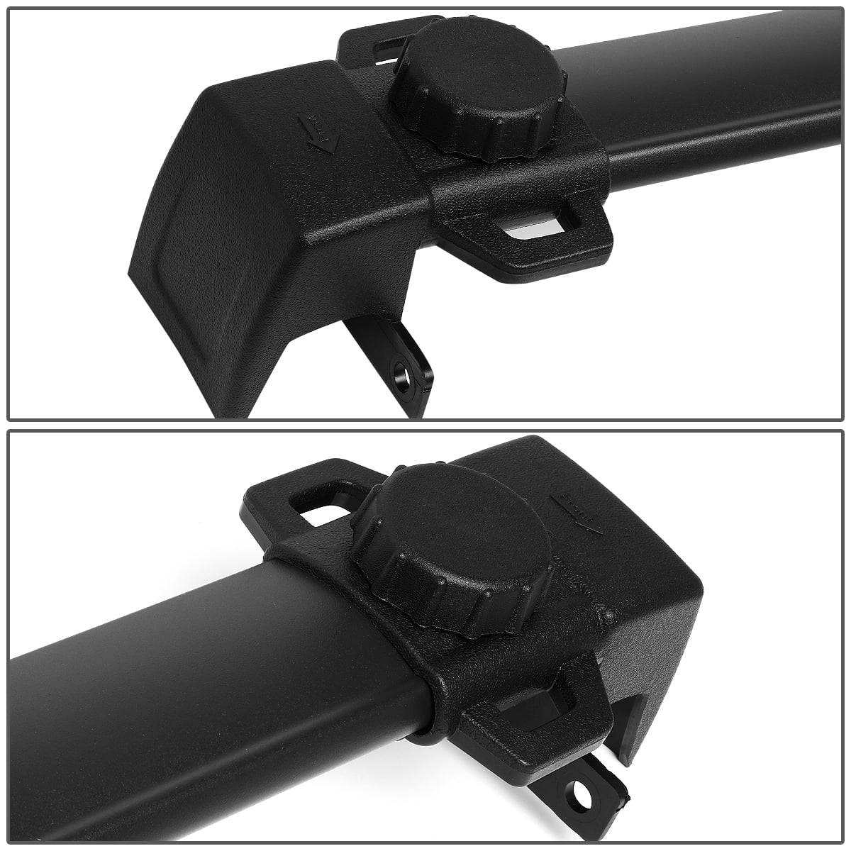 Roof Top Rack Rail Aluminum Cross Bar Cargo Carrier W53789
