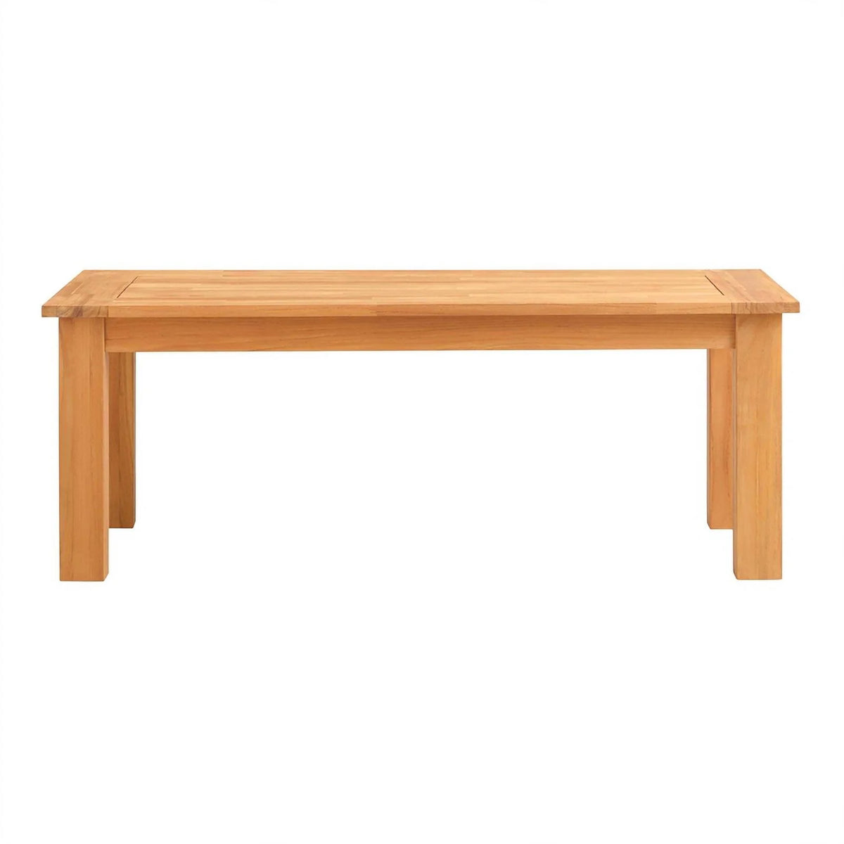 Contemporary Wood Outdoor Coffee Table H219624