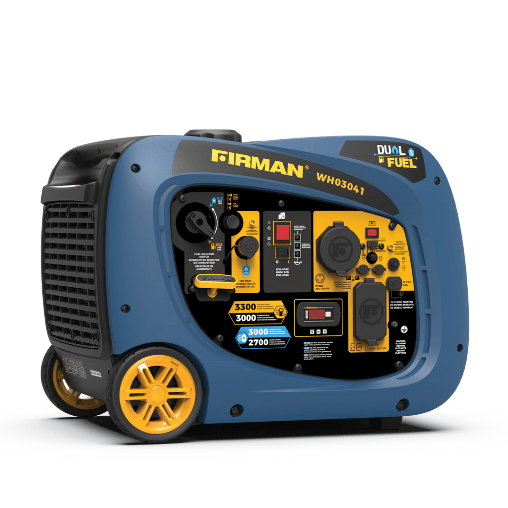 Dual Fuel Inverter Portable Generator 3300/3000W Y889