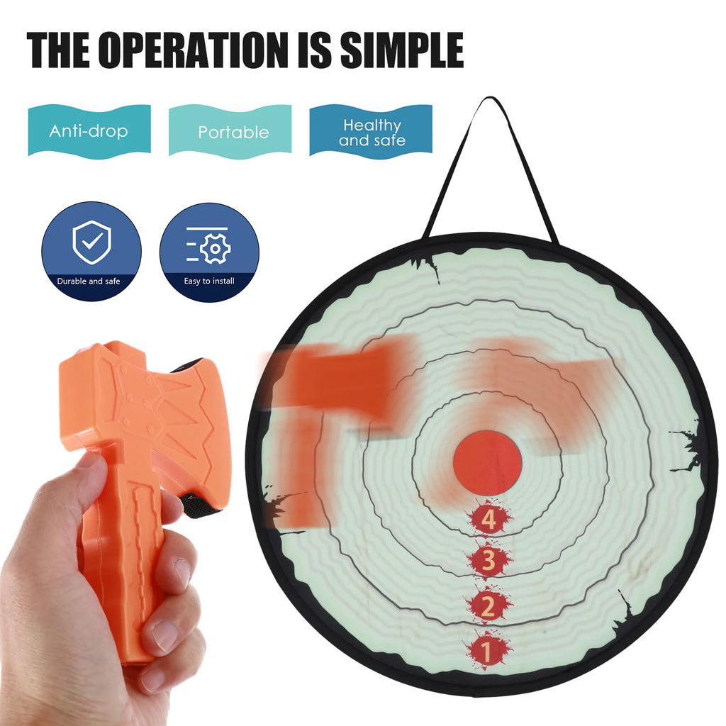 Children Throwing Axe Dart Toy Dart Board Toy Kids Sticky Ball Toy K96551